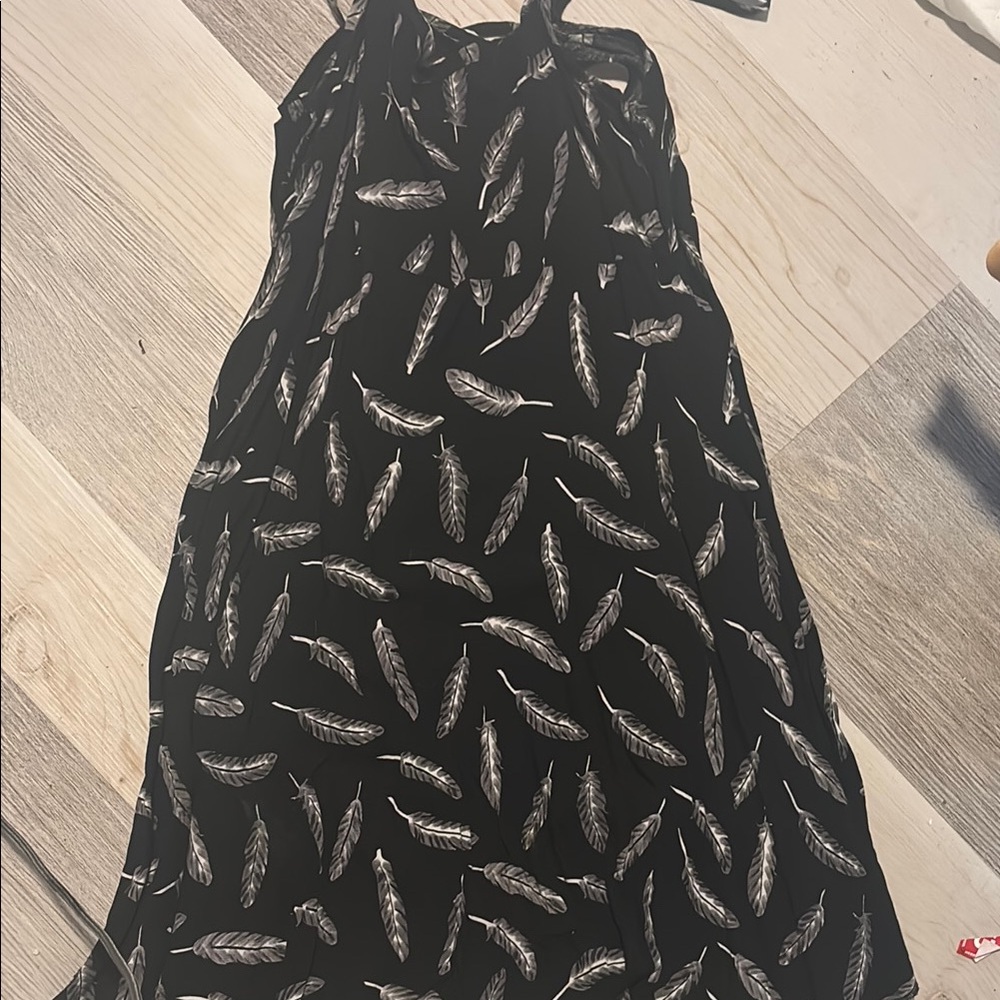 Adam Levine Collection Black Sleeveless Halter Dress